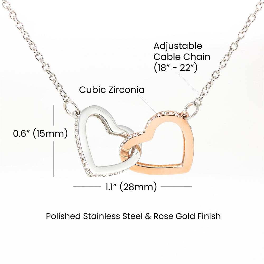 Everlasting Love Duo Pendant Necklace